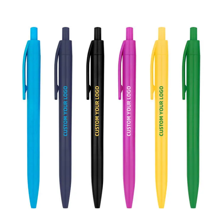 Plastic pen, office pen.