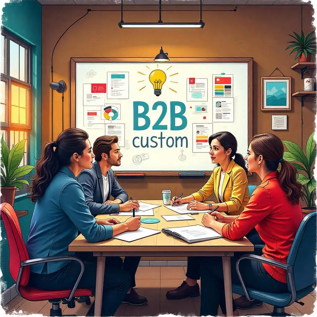 B2B custom icon
