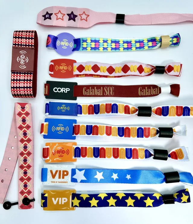 Wristbands custom product example