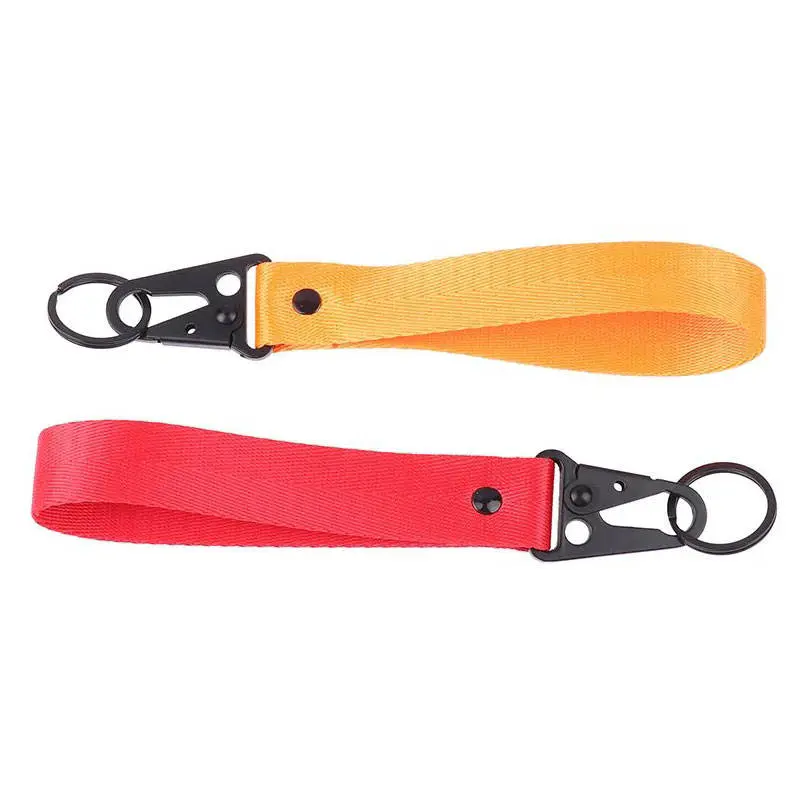 Blank_nylon_wristlet_keychain_eagle_hook_red_orange.webp