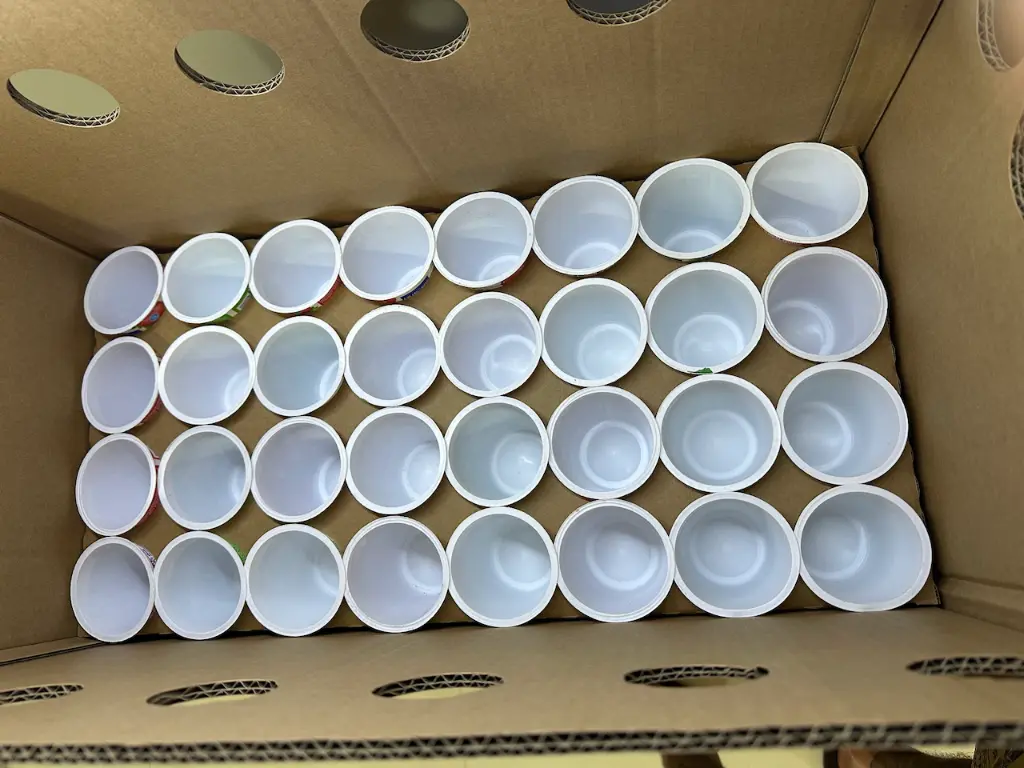CloneShippers.com - M box set - yoghurt cup insert