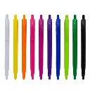 Blank plastic ballpoint pen_multicolor.webp