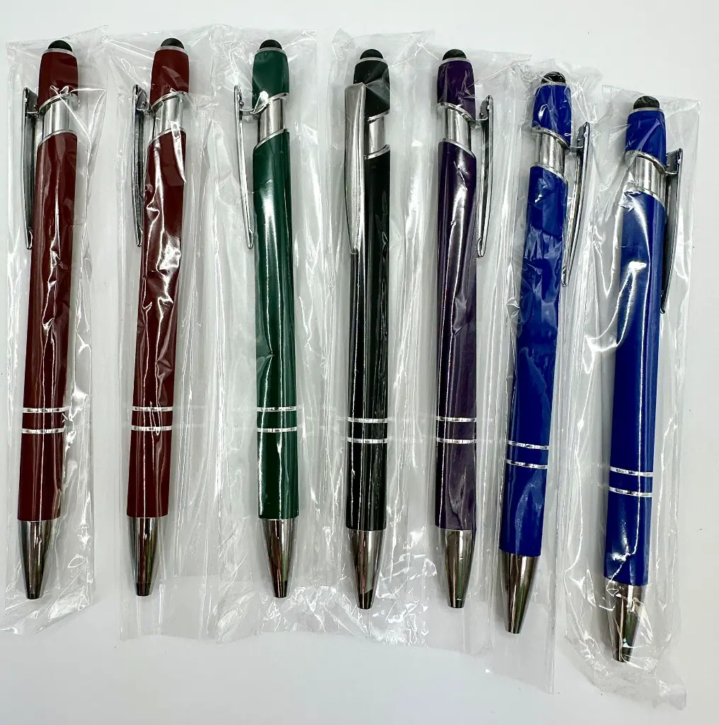 Blank soft touch ballpoint pen_packed.webp
