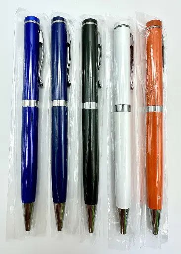 Blank cheap steel office pen alternate view