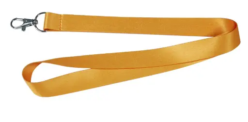 Blank fabric lanyard alternate view