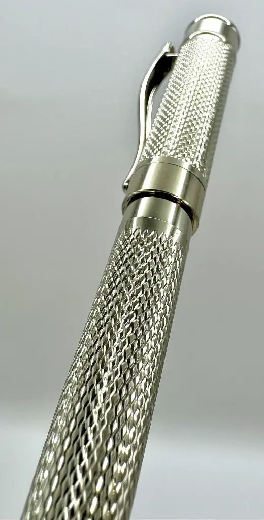 Finished brass pen product