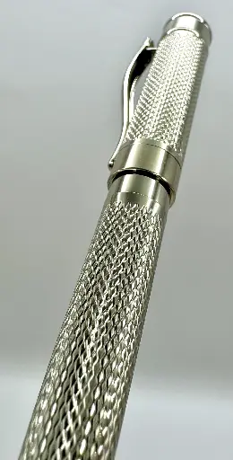 Premium blank brass office pen alternate view