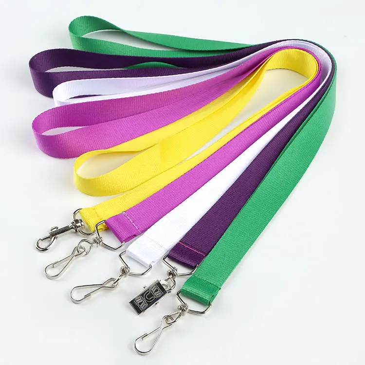 Blank woven lanyard multicolor 2