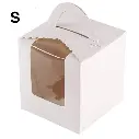 Cake box : muffin box with handle - S.webp