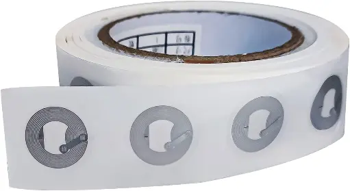 Round paper NFC sticker  alternate view