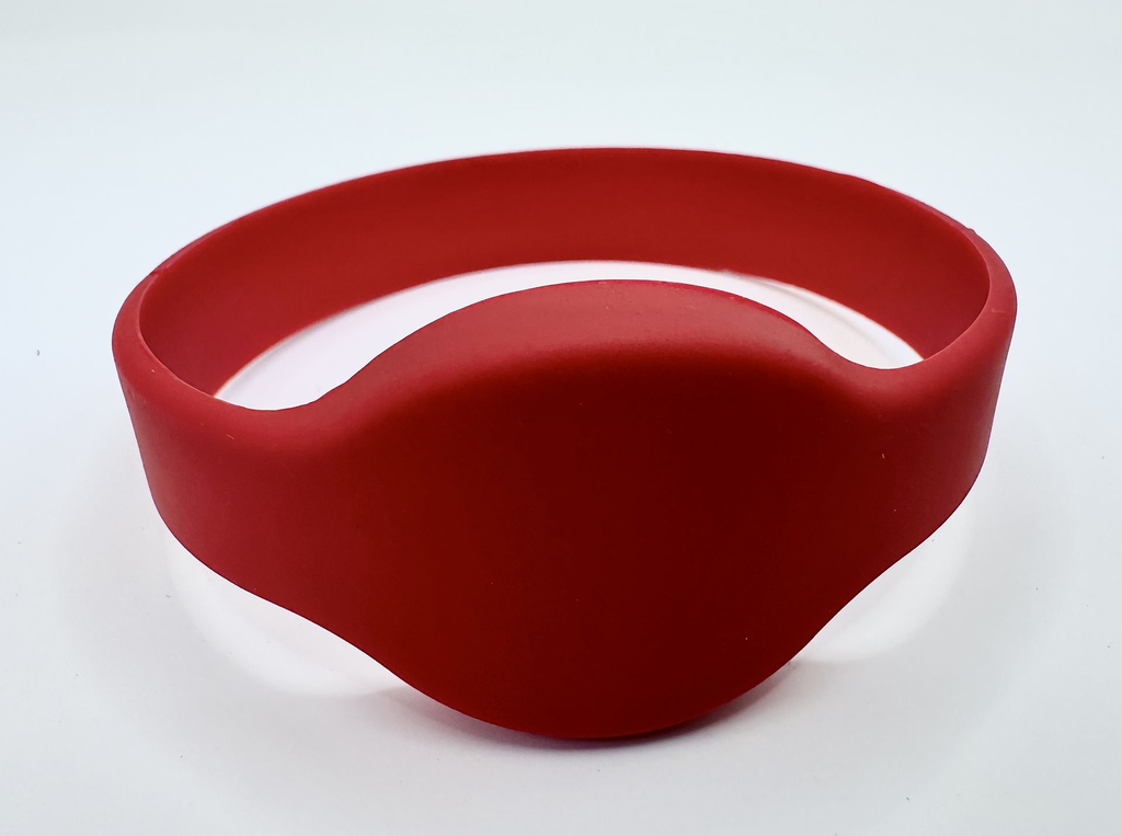 Watch style smart wristband front view