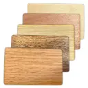 Blank wooden smart card