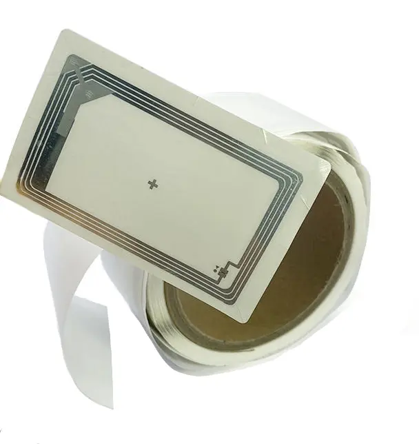 Rectangular NFC paper sticker