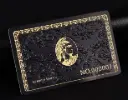 Blank metal business card