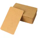 Blank kraft paper business card