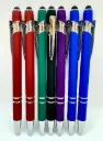 Blank soft touch ballpoint pen
