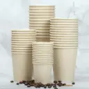 Blank paper coffee cup