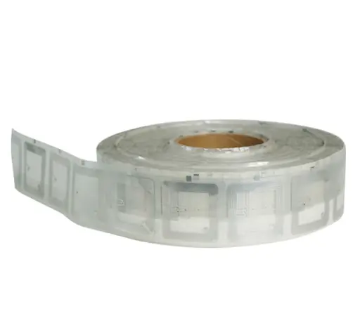 Rectangular NFC plastic sticker